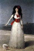 Francisco de Goya, Duchess of Alba-The White Duchess